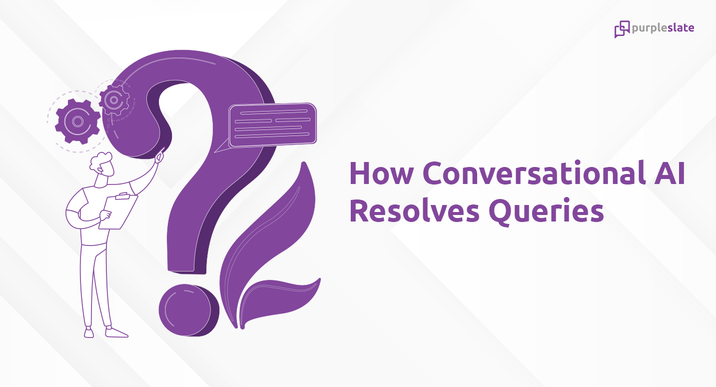 How conversational ai resolve queries
