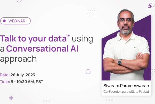Talk to your data using conversational AI approach