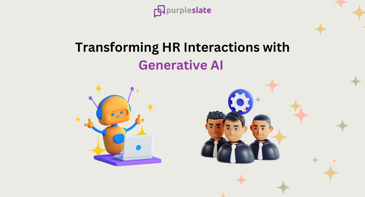 HR interactions with Generative AI