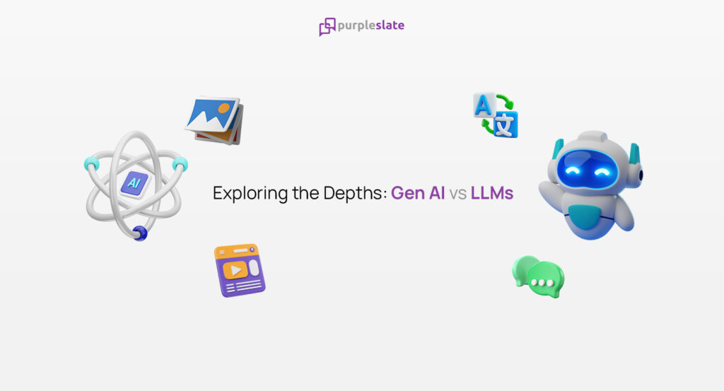 Generative AI vs. LLMs