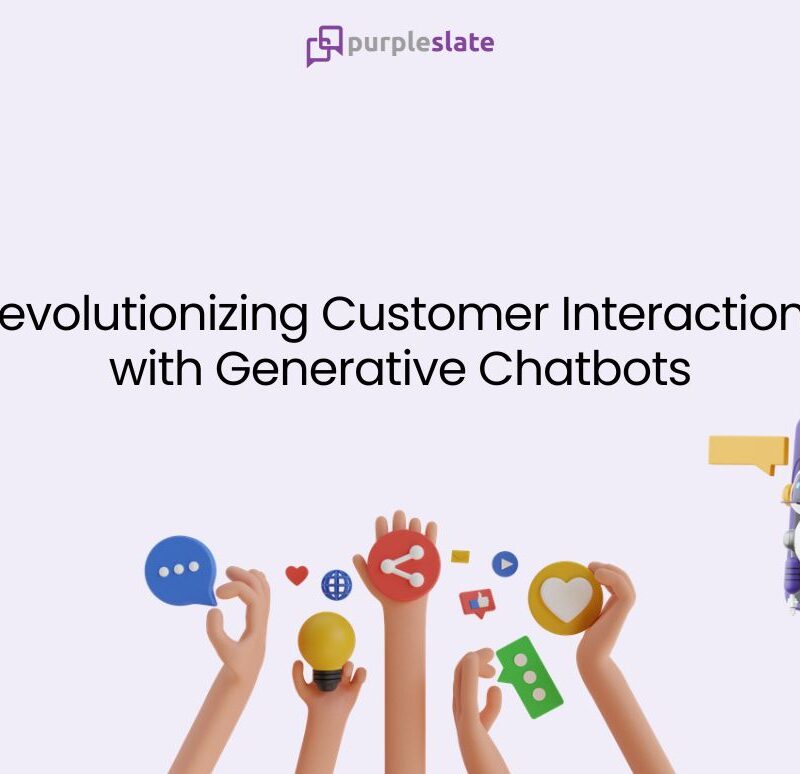 Customer Interaction with Generative Chatbots